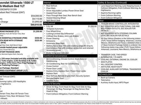 Used 2023 Chevrolet Silverado 1500 LT w/ Z71 Off-Road Package image 20