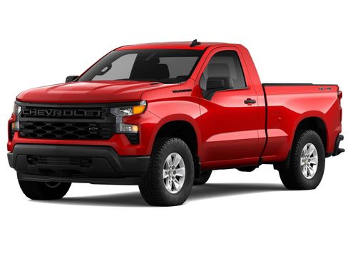 New 2026 Chevrolet Silverado 1500 W/T w/ LPO, Dark Essentials Package AWD/4WD image 1