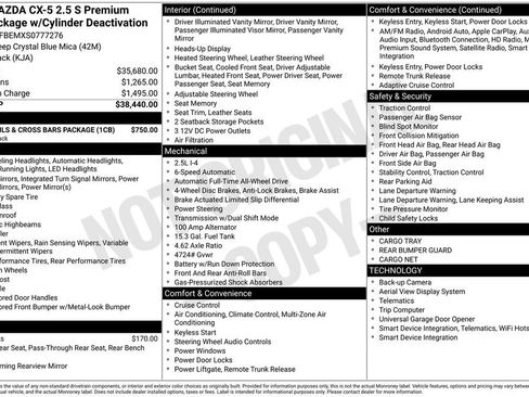 New 2025 MAZDA CX-5 AWD 2.5 S image 3