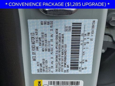 Certified 2022 Ford Bronco Sport Big Bend w/ Convenience Package AWD/4WD image 28
