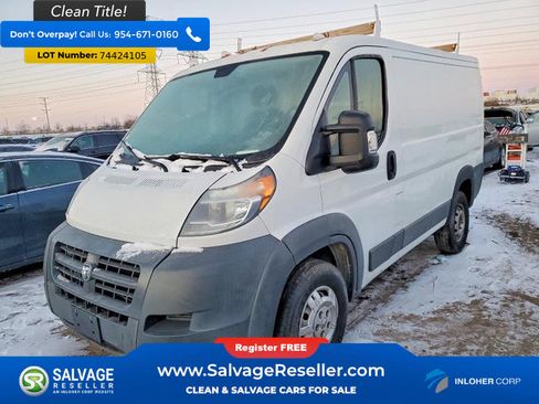 Used 2016 RAM ProMaster 1500 w/ Interior Convenience Group FWD image 1
