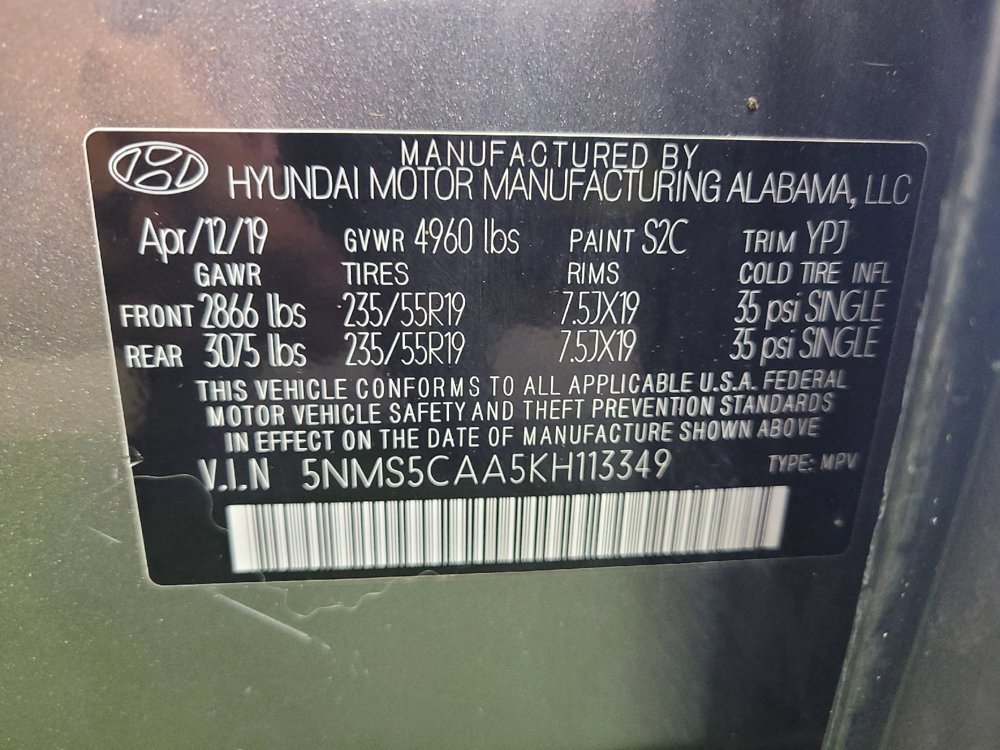 Used 2019 Hyundai Santa Fe Limited AWD/4WD image 33
