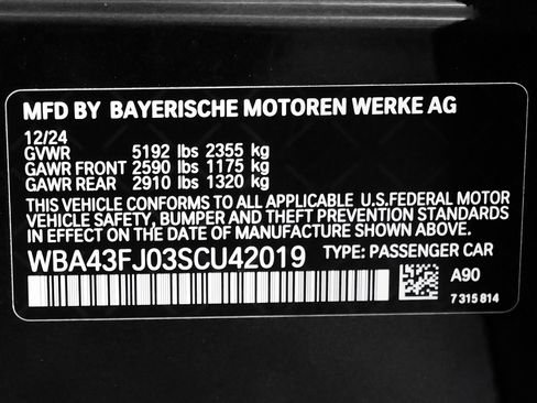 Used 2025 BMW 530i RWD image 74