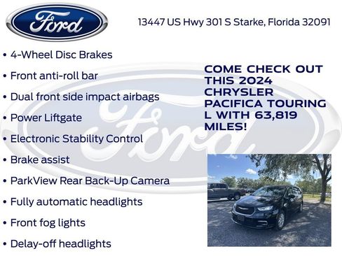 Used 2024 Chrysler Pacifica Touring-L FWD image 23