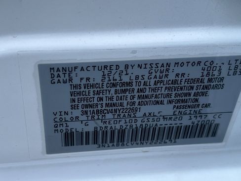 Used 2022 Nissan Sentra SV image 30