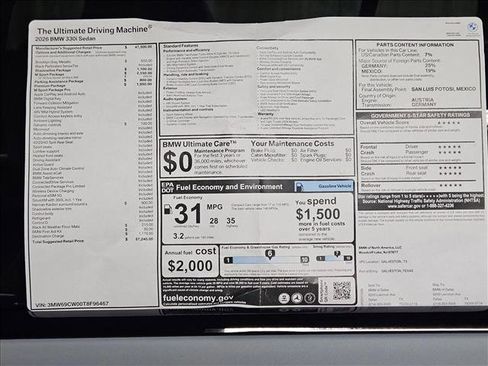 New 2026 BMW 330i Sedan w/ M Sport Package image 17