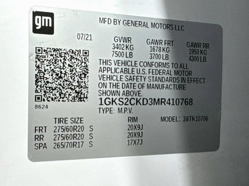 Used 2021 GMC Yukon AT4 w/ AT4 Premium Package AWD/4WD image 39