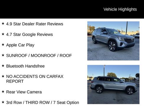 Used 2024 Volkswagen Atlas SE image 5