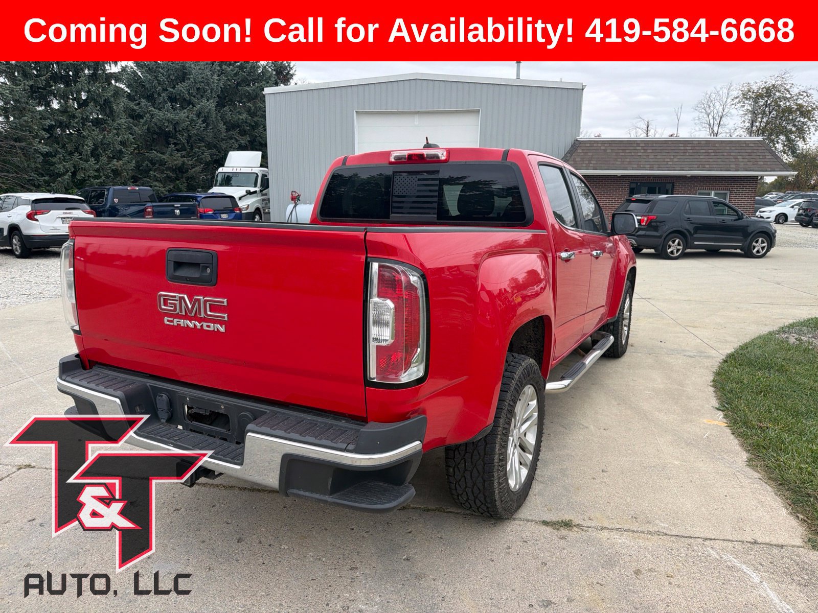 Used 2016 GMC Canyon SLT w/ Trailering Package RWD image 2