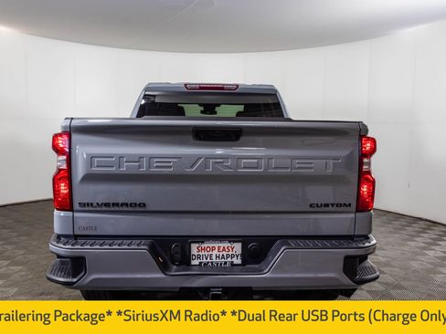 Used 2024 Chevrolet Silverado 1500 Custom w/ Dark Appearance Package AWD/4WD image 17