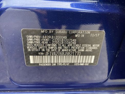 Used 2018 Subaru WRX STI Limited w/ Popular Package #1 image 39