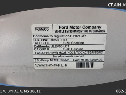 Used 2021 Ford F150 XLT w/ Equipment Group 301A Mid image 16