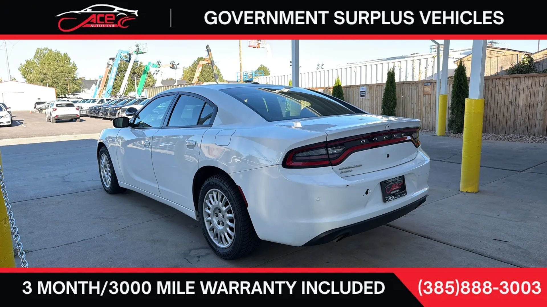 Used 2019 Dodge Charger Police w/ Convenience Group I AWD/4WD image 3