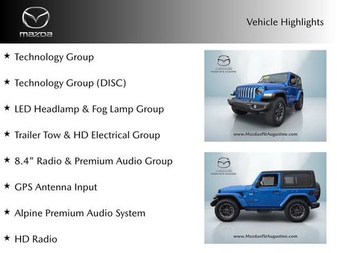 Used 2021 Jeep Wrangler Sport AWD/4WD image 4