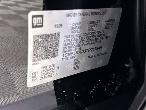 New 2026 Chevrolet Tahoe RST w/ Comfort Package image 35