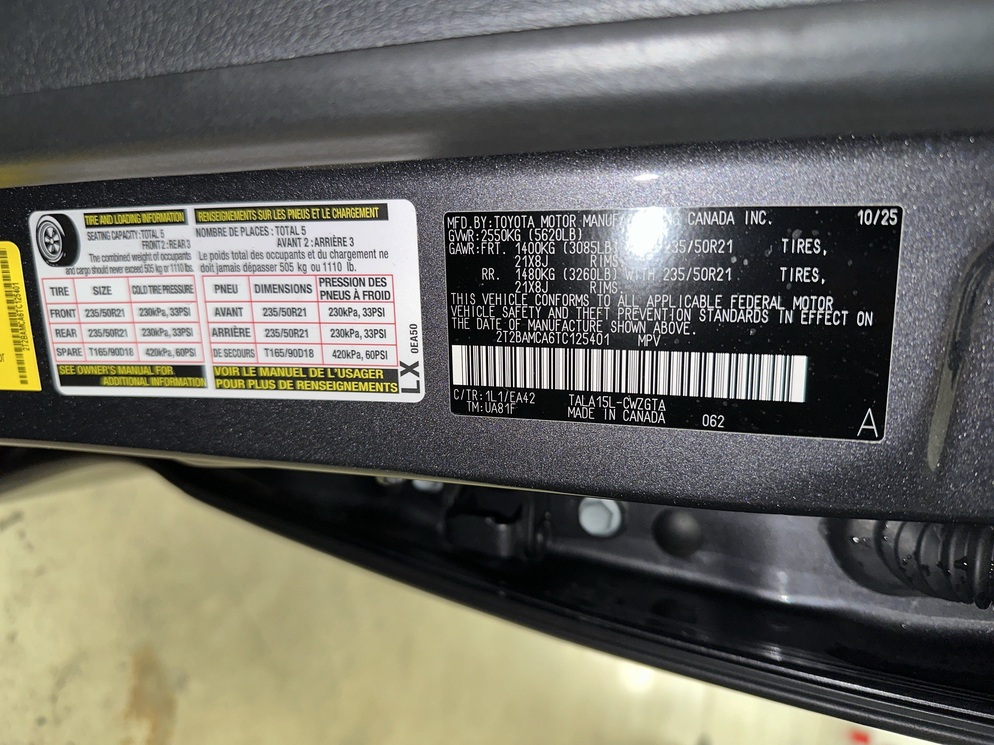 Used 2026 Lexus RX 350 Premium w/ Convenience Package AWD/4WD image 35