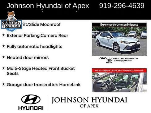 Used 2022 Toyota Camry XLE w/ Navigation Upgrade Package FWD image 32