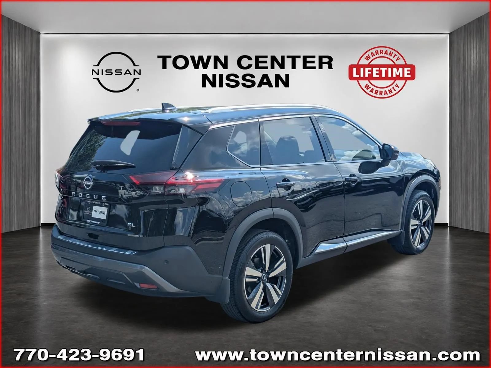 Certified 2023 Nissan Rogue SL w/ SL Premium Package FWD image 7