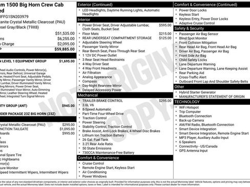 Used 2025 RAM 1500 Big Horn AWD/4WD image 3