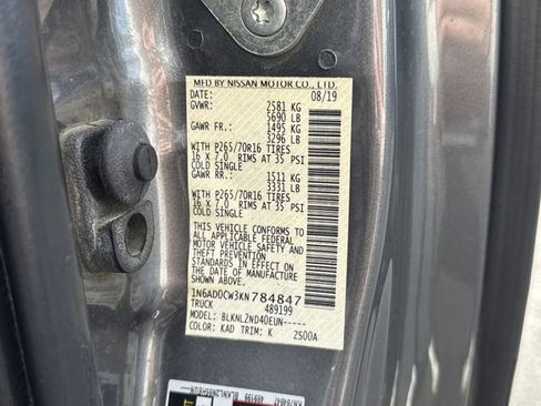 Used 2019 Nissan Frontier SV image 29