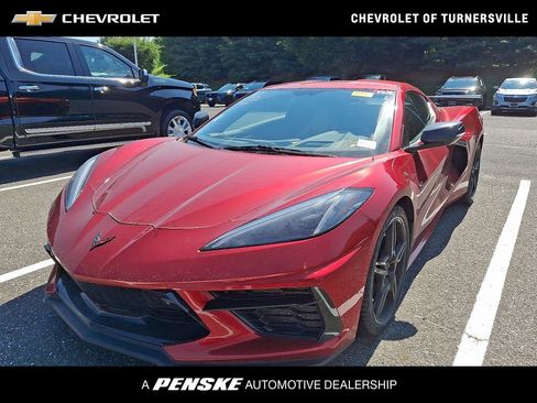 Certified 2022 Chevrolet Corvette Stingray Preferred Cpe w/ Z51 Performance Package RWD image 1