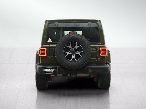 Used 2021 Jeep Wrangler Unlimited Rubicon w/ Uconnect 4C Nav & Sound Group AWD/4WD image 4