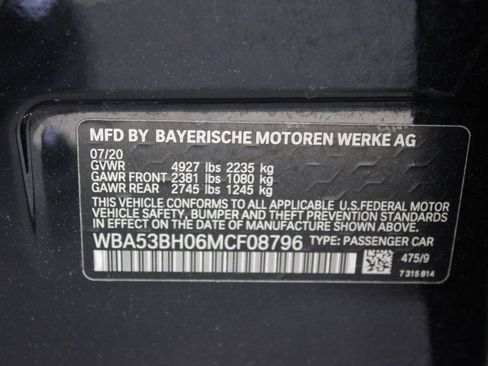 Used 2021 BMW 530i w/ M Sport Package RWD image 32