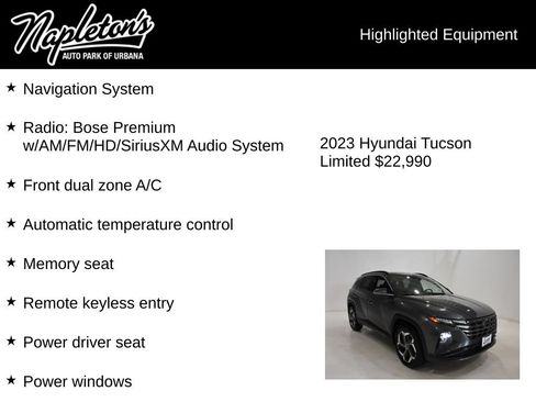 Used 2023 Hyundai Tucson Limited AWD/4WD image 15