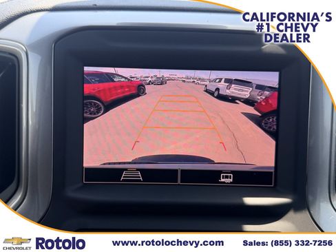 Used 2025 Chevrolet Silverado 1500 Custom w/ Turbomax Blackout Package AWD/4WD image 21