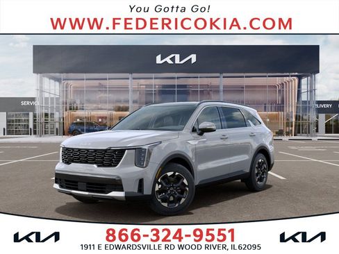 New 2026 Kia Sorento S w/ S Panoramic Sunroof Package FWD image 1