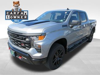 Certified 2024 Chevrolet Silverado 1500 Custom Trail Boss w/ LPO, Dark Essentials Package AWD/4WD 360° Tour