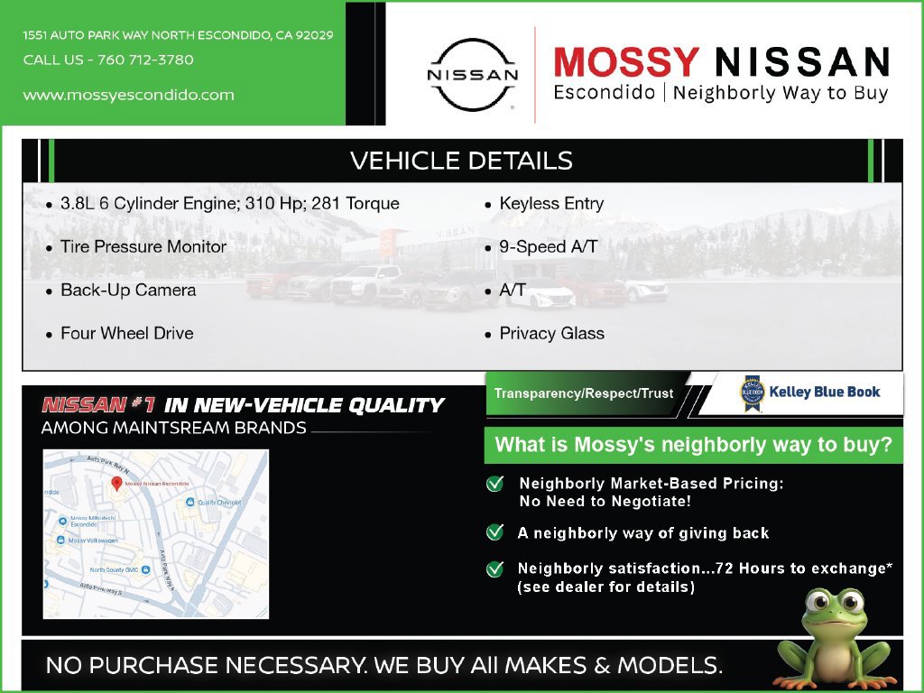 Certified 2024 Nissan Frontier SV AWD/4WD image 3