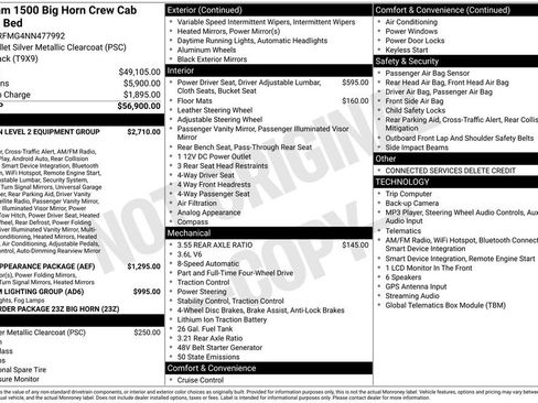 Used 2022 RAM 1500 Big Horn AWD/4WD image 3