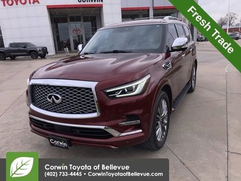 Used 2021 INFINITI QX80 Sensory w/ All-Season Package image 8