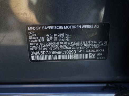 Used 2021 BMW 330i xDrive Sedan w/ Convenience Package image 59