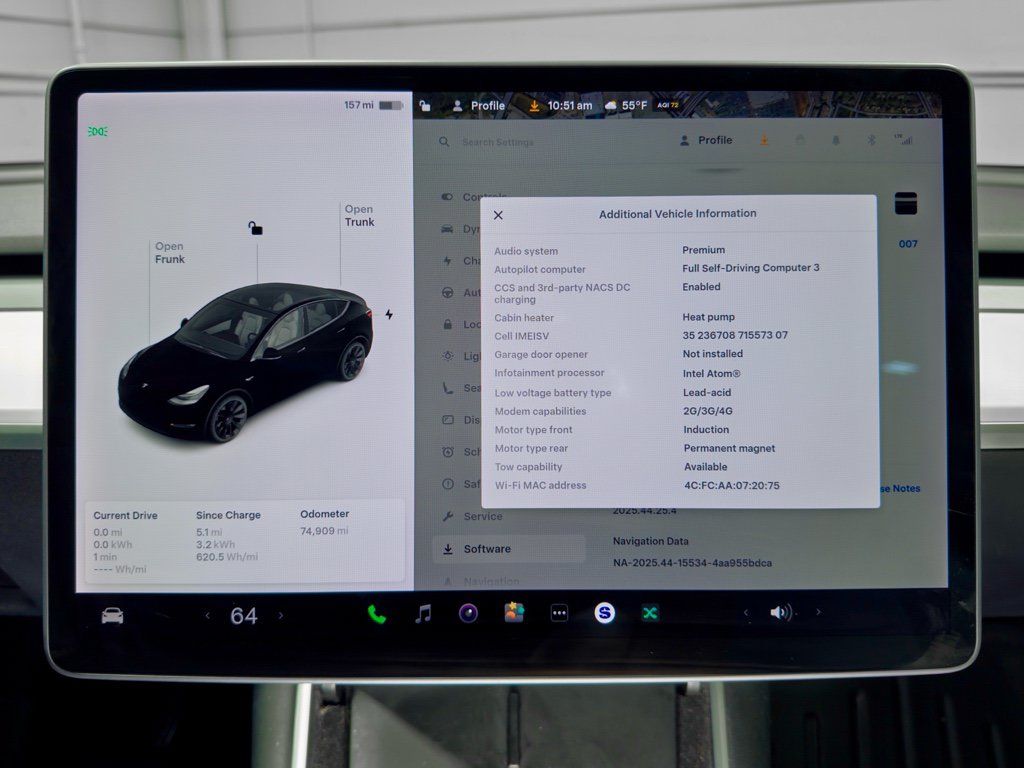 Used 2021 Tesla Model Y Long Range AWD/4WD image 12