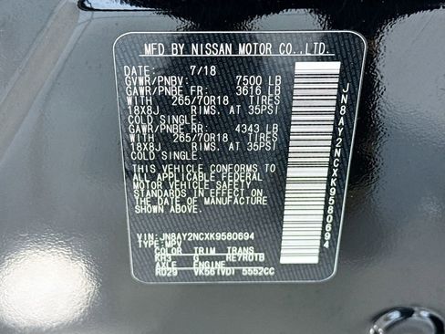Used 2019 Nissan Armada SV w/ Driver Package AWD/4WD image 36
