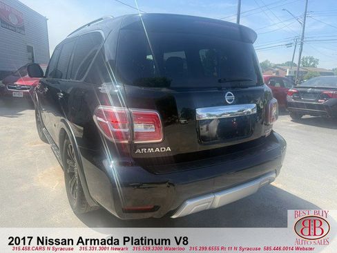 Used 2017 Nissan Armada Platinum w/ Captain Seat Package AWD/4WD image 5