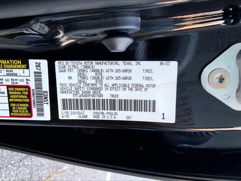 Used 2023 Toyota Tundra Limited RWD image 31
