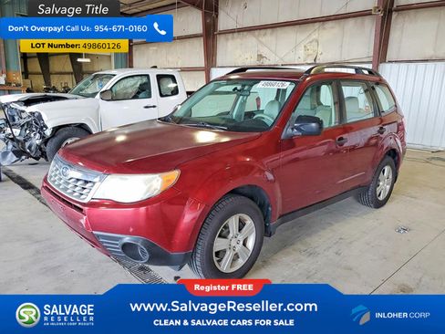 Used 2012 Subaru Forester 2.5X w/ Alloy Wheel Pkg image 1