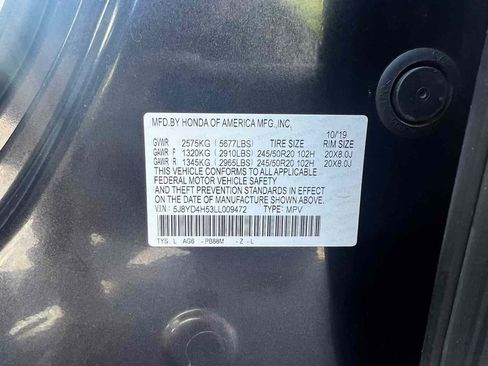 Used 2020 Acura MDX w/Technology Pkg image 36