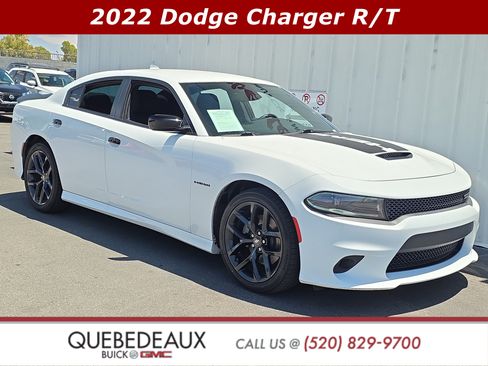 Used 2022 Dodge Charger R/T w/ Blacktop Package RWD image 1