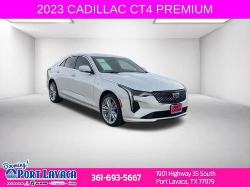 Used 2023 Cadillac CT4 Premium Luxury w/ Climate Package AWD/4WD image 1