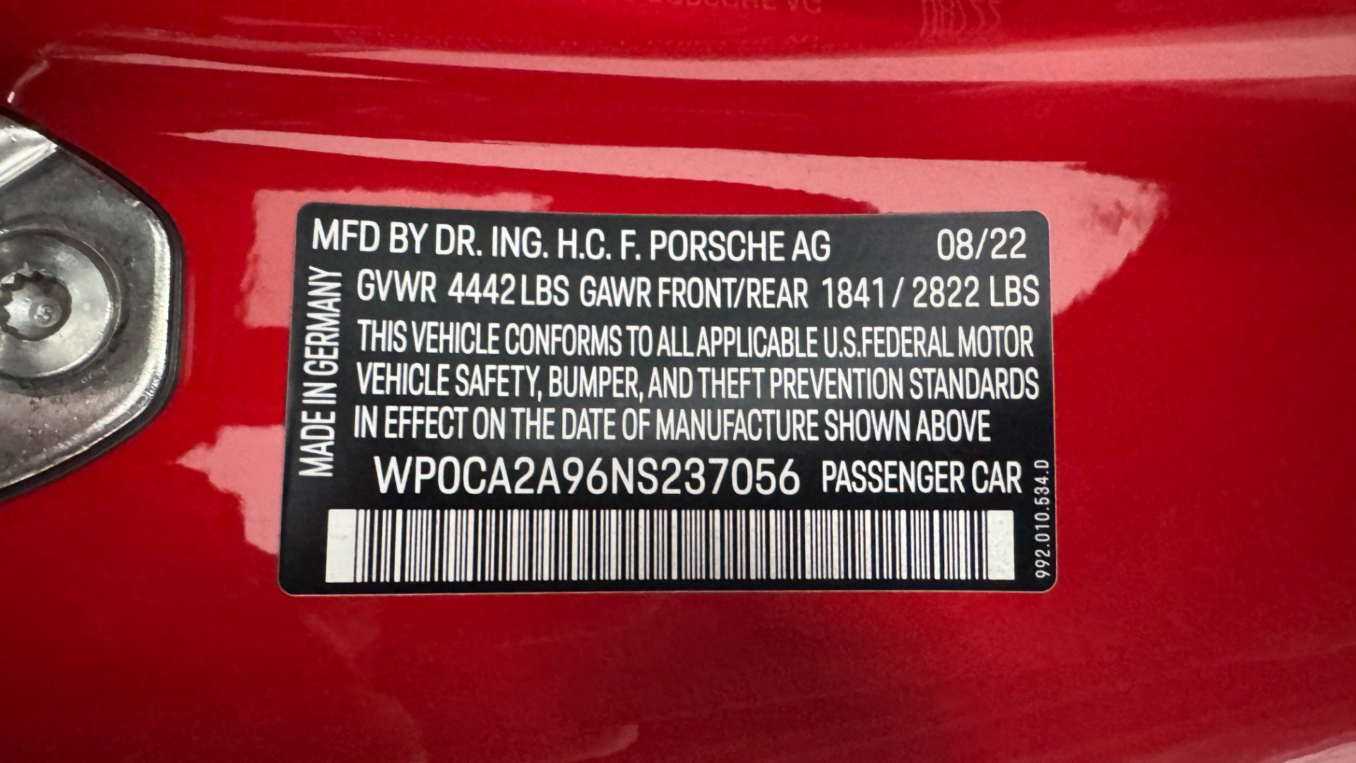 Used 2022 Porsche 911 Carrera RWD image 76