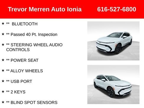 Used 2024 Chevrolet Equinox EV LT w/ LPO, All-Weather Mat Package FWD image 14