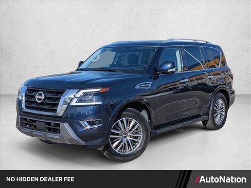 Used 2024 Nissan Armada SL w/ Captain's Chairs Package RWD image 1