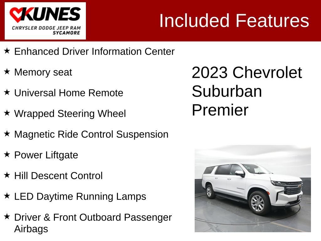 Used 2023 Chevrolet Suburban Premier AWD/4WD image 4