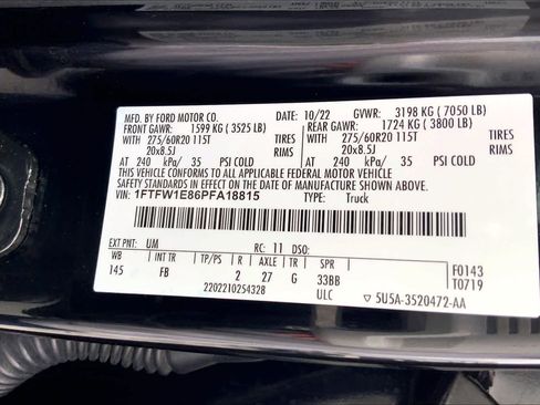 Used 2023 Ford F150 XLT w/ Equipment Group 302A High image 34