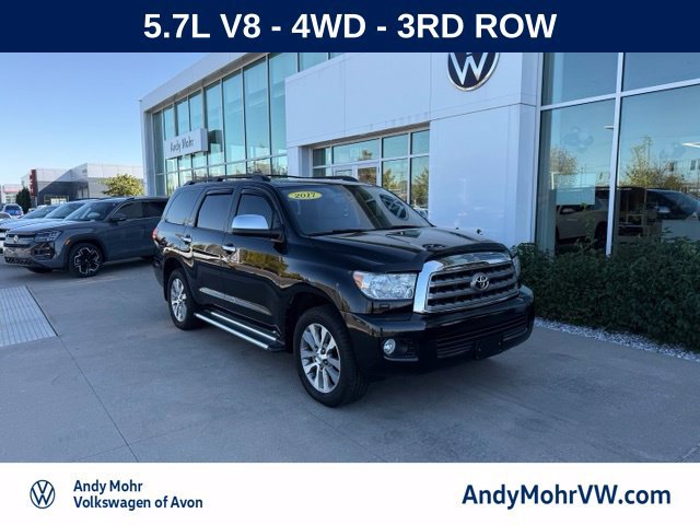 Used 2017 Toyota Sequoia Limited w/ Safety & Convenience Package AWD/4WD 360° Tour