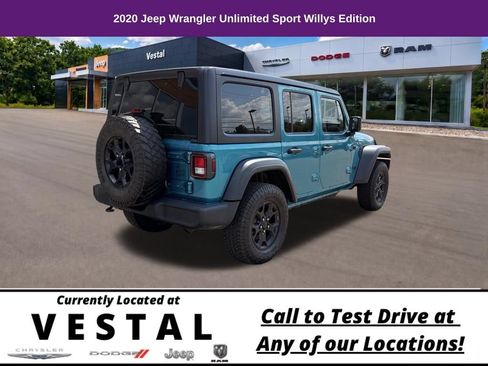 Used 2020 Jeep Wrangler Unlimited Sport AWD/4WD image 8